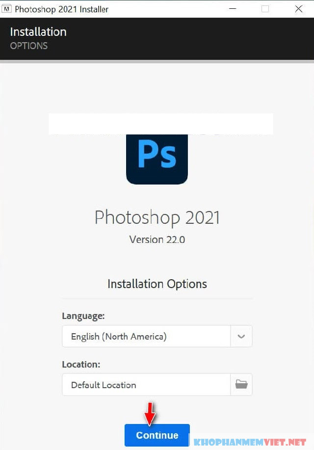 Hướng dẫn cài đặt phần mềm Photoshop CC 2021 