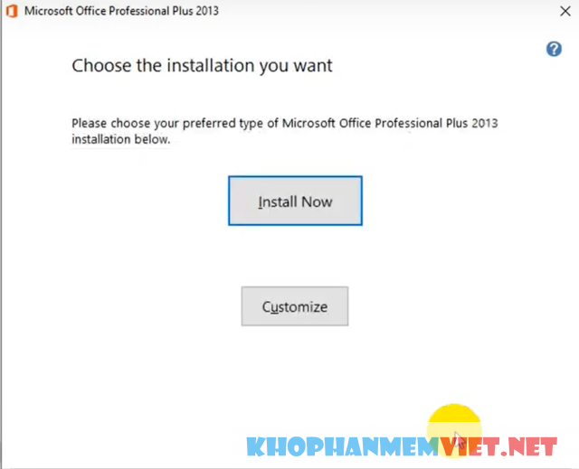 Hướng dẫn cài đặt Office 2013 miễn phí