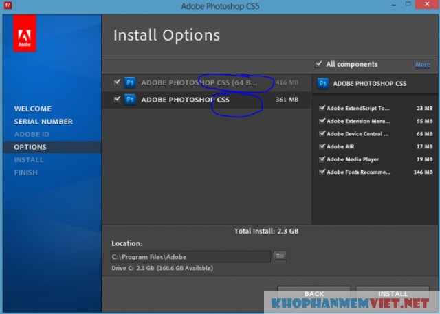 Hướng dẫn cài đặt phần mềm Photoshop CS5 miễn phí