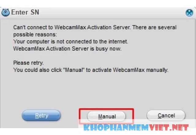 Hướng dẫn crack phần mềm Webcammax miễn phí