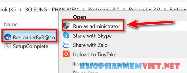 Hướng dẫn cách active Windows Loader 3.1 miễn phí