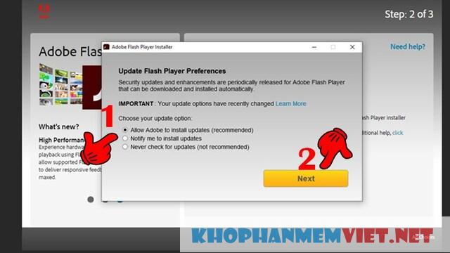 Hướng dẫn cài đặt Adobe Flash Player miễn phí