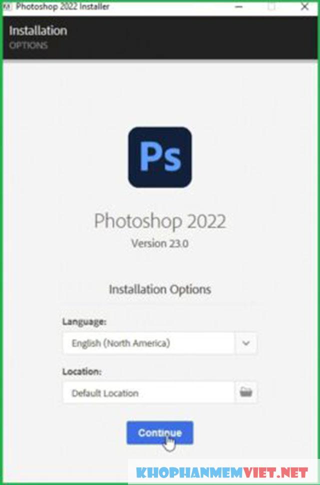 Hướng dẫn cài đặt Photoshop 2022 miễn phí