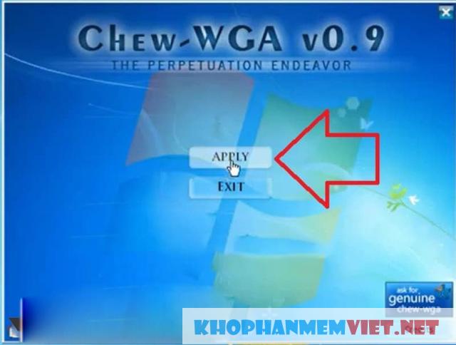 Hướng dẫn cài đặt Chew WGA v0.9 miễn phí