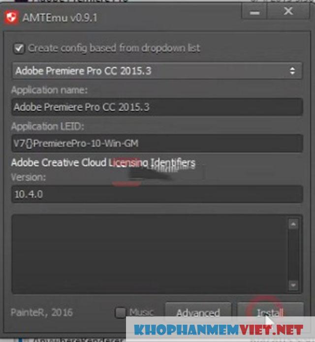 Hướng dẫn crack Adobe Premiere Pro CC 2015