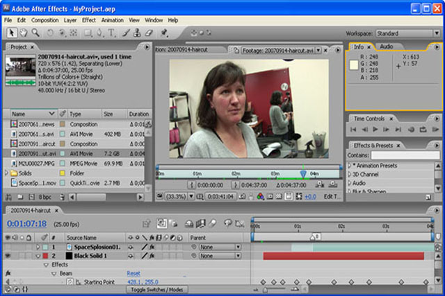 Giới thiệu về phần mềm thiết kế ảnh Adobe After Effects CS3 hiện nay?