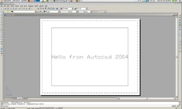 Đôi nét về phần mềm Autocad 2004